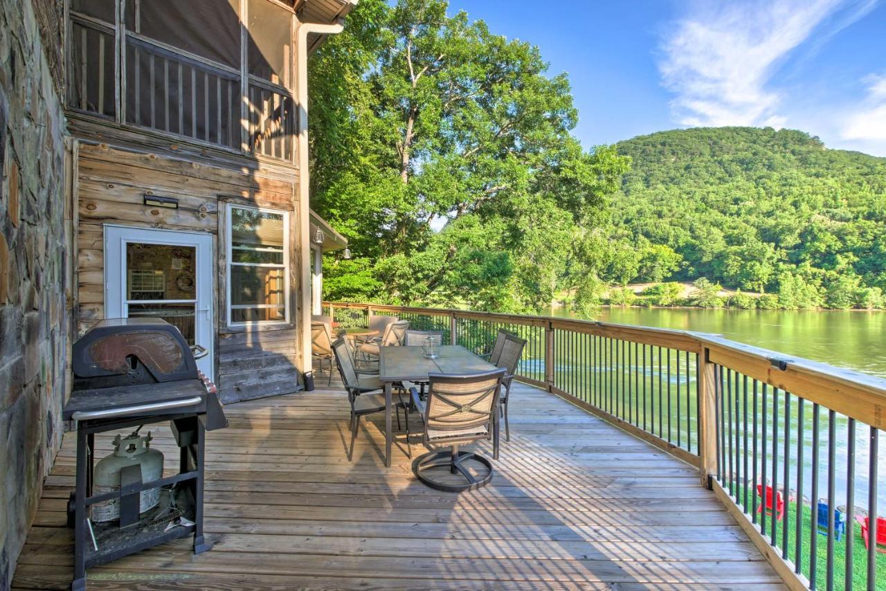 Tenn River Cabin With Hot Tub - 10 Mi To Chattanooga Exterior photo