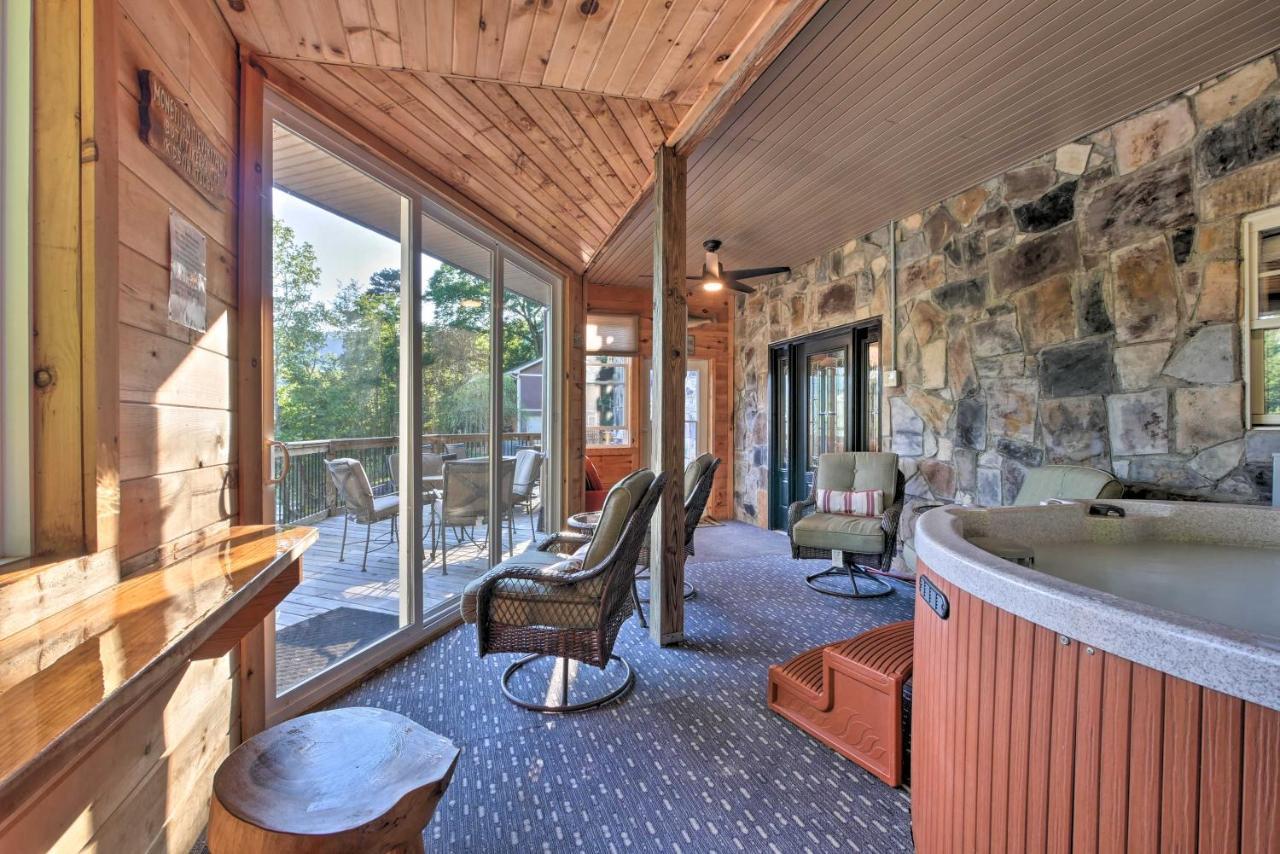 Tenn River Cabin With Hot Tub - 10 Mi To Chattanooga Exterior photo